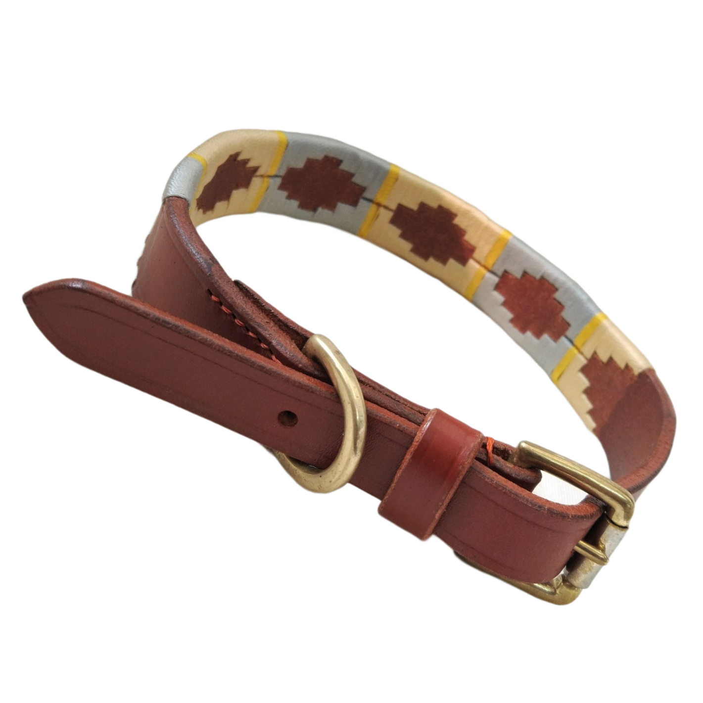 Premium Leather Polo Dog Collar